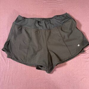 Layer 8 Quick Dry Running Shorts in Black - Size Small
